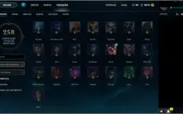 Conta League of Legends - PLATINA 3 - Level 39
