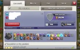 Vila cv 9 Clash full e Vila do Construtor cv 5 e 1700 gemas