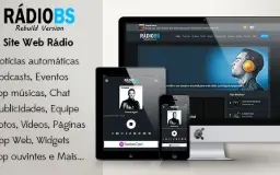 Web Site Administrável Para Rádio BS