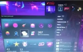 Conta steam nivel 42+ 20 de saldo