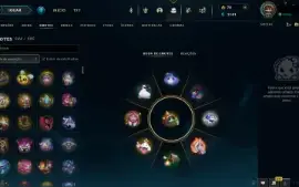 Conta LoL 469 skins/ todos os campeões/ unranked