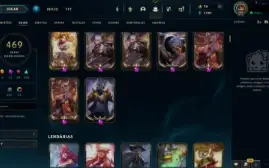 Conta LoL 469 skins/ todos os campeões/ unranked
