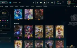 Conta LoL 469 skins/ todos os campeões/ unranked
