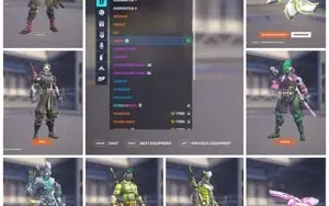 Overwatch lvl 290|5 Golden Guns|+35 skins Lendárias|Platina