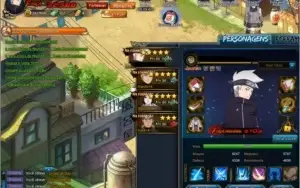 Conta naruto online, LVL 80, 33k FC Ninjas limitados