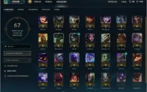 Conta League of Legends