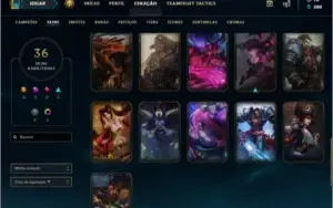 CONTA LOL , QUASE TODOS OS CHAMPS , MUITAS SKINS!!!