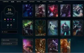 CONTA LOL , QUASE TODOS OS CHAMPS , MUITAS SKINS!!!