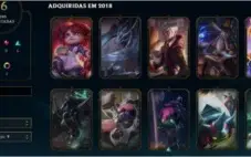 CONTA LOL , QUASE TODOS OS CHAMPS , MUITAS SKINS!!!