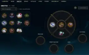 DIAMANTE 4, WR BOM, EMAIL NÃO CONFIRMADO + SKINS - LOL