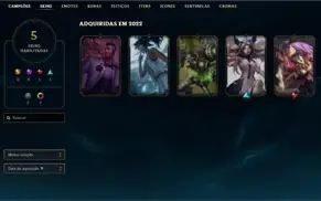 DIAMANTE 4, WR BOM, EMAIL NÃO CONFIRMADO + SKINS - LOL