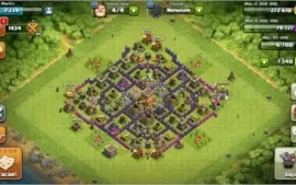Clã nível 8 Clash of Clans