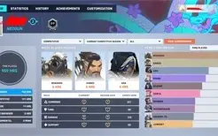 Conta overwatch - 4 armas douradas - passe ativado!