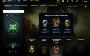 Conta ouro 2 com 131 champs e 94 skins