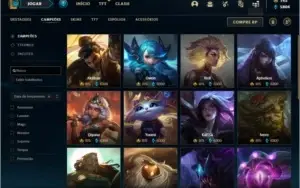 Conta ouro 2 com 131 champs e 94 skins