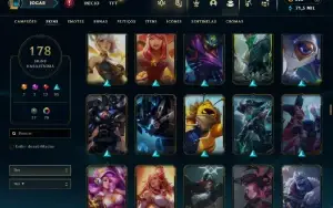 Fullacesso - Conta De 2013 - 178 Skins - Level 434 - 165 Cam