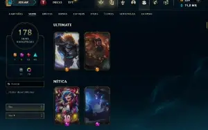Fullacesso - Conta De 2013 - 178 Skins - Level 434 - 165 Cam
