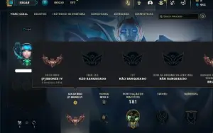 Bronze 4 com 85 Champs e 38 Skins
