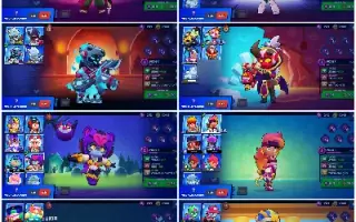 Conta incrível brawl stars Full