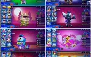 Conta incrível brawl stars Full