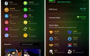 Conta incrível brawl stars Full
