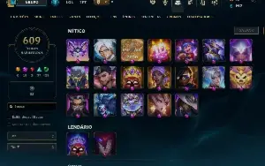 League Of Legends Conta | Todos Os Campões | 450 Skins