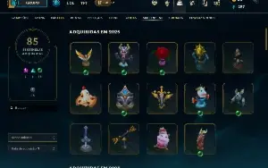 League Of Legends Conta | Todos Os Campões | 450 Skins