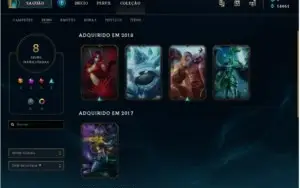 CONTA LEAGUE OF LEGENDS PLATINA2,ÓTIMA OPORTUNIDADE,MMR BOM!