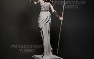 Athena 3D - Arquivo .Stl Para Impressão 3D