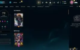 Conta 150 champions 70 skins