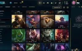 Conta 150 champions 70 skins