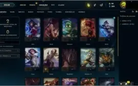 Conta lol level 30 unranked