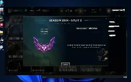 Conta ex Mestre Split 2 2024 atualmente unranked Full Acesso
