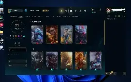 Conta ex Mestre Split 2 2024 atualmente unranked Full Acesso