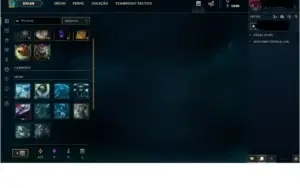 Conta de lol Diamante 4, 3 Skins e 10 Fragmentos de Skins