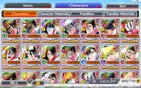 Conta end game do jogo Bleach Brave Souls