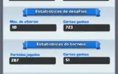 CONTA CLASH ROYALE LVL10 TODAS LENDARIA DO JOGO 69DE70