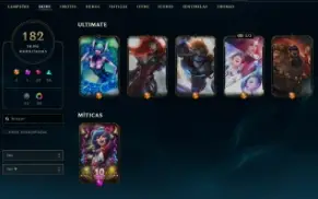 Conta 2012. Skin Rara Rammus Rei e Vitoriosa de 2013, 475nv
