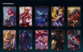 Conta 2012. Skin Rara Rammus Rei e Vitoriosa de 2013, 475nv
