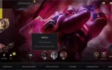 Conta de Wild Rift mono Akali