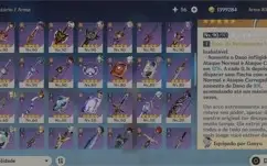 AR 59, 14 ARMAS T5, MUITOS PERSONAGENS