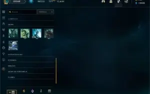 Conta platina 4 todos campeões