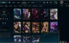 VENDO CONTA UNRANKED , 27 SKINS , LVL 65
