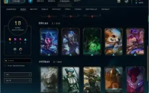 CONTA DE LOL UNRANKED, MAIN YASUO, 18 SKINS