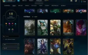 CONTA DE LOL UNRANKED, MAIN YASUO, 18 SKINS