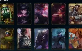 Conta de league of legends Gold 4  ( skins Vitoriosa 2014  )