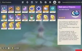 Vendo conta de Genshin AR59 no Server NA