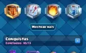 Conta Clash Royale │ 12 Cartas Lvl 14 │ 6546 Troféus