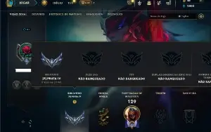 Prata 4 com 35 Champs e 5 Skins +4 Fragmentos