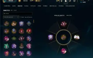Prata 4 com 35 Champs e 5 Skins +4 Fragmentos